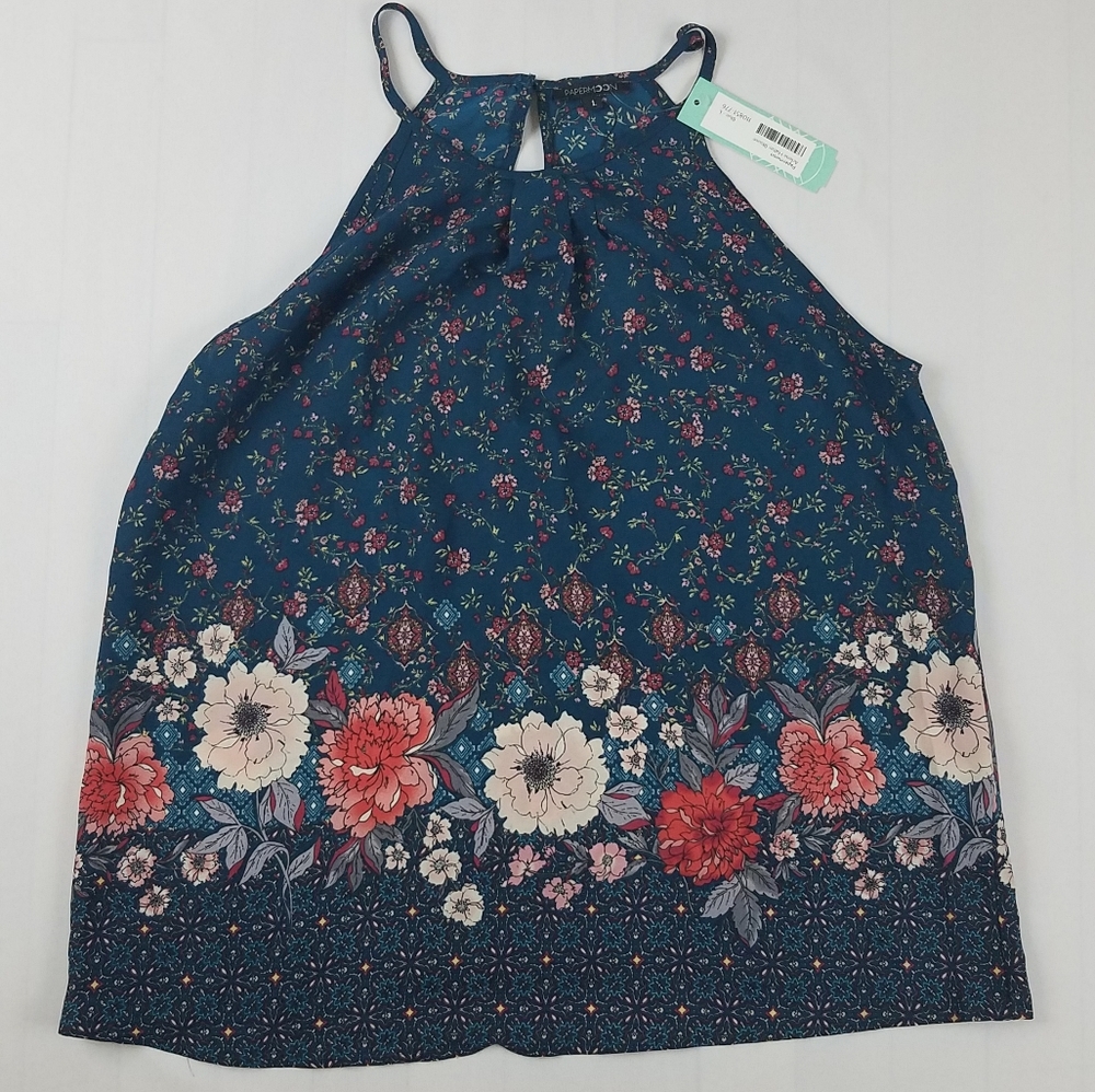 Papermoon- Arlene Halter Blouse